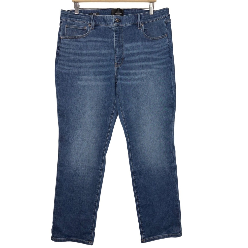 White House Black Market WHBM Mid-Rise Slim Everyday Soft Jeans Blue 16S NWT